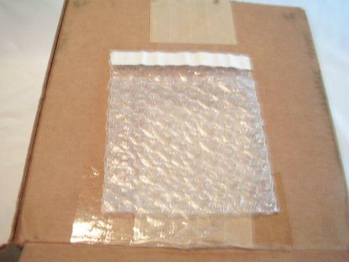 100 bubble wrap bags / pouches - 4&#034; x 4&#034; - self sealing - 3/16&#034; bubbles for sale