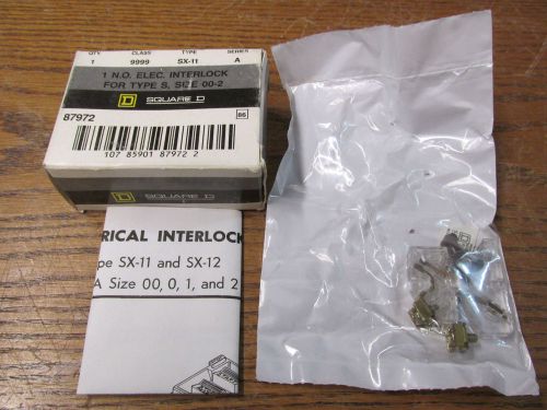 NEW NOS Square D 9999-SX-11 Auxiliary Contact Electrical Interlock 1 N.O.