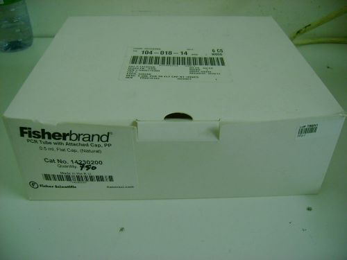 2 Boxes Fisherbrand PCR- Microtube 0.5 ml
