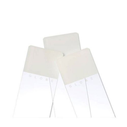 One-Side Frost White Glass Slides - 90 Corners 1440 pk