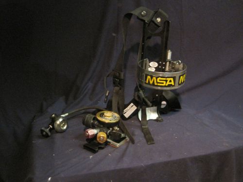 MSA  SCBA Air Pack Harness Prepper Firefighter Respirator Gear