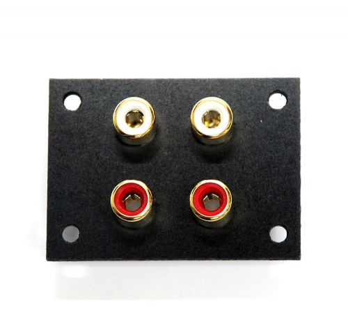 20pc rca jack audio panel set gold plated 4p taiwan for sale