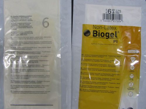 76ea 40860 Biogel PI Non-Latex Size 6 Molnlycke Healthcare