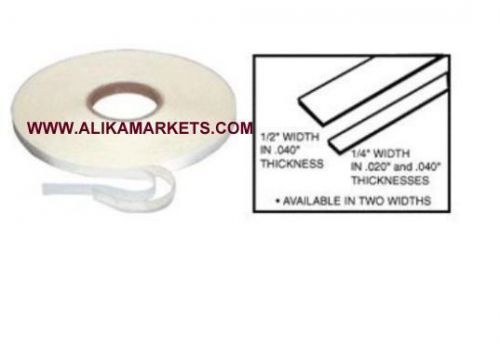 CRL Transparent 1/4&#034; x .020&#034; x 36&#039; Acrylic Very Hi-Bond Adhesive Tape