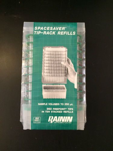 Rainin SpaceSaver 250ul Pipette Tips Model GPS-250