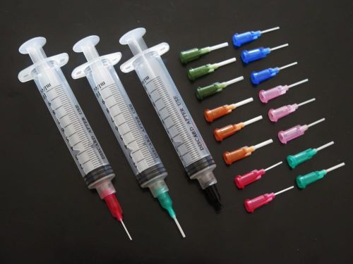 10CC Syringe Loctite Hysol Dymax Dow Corning Dispensing Tip Needle EFD FL3
