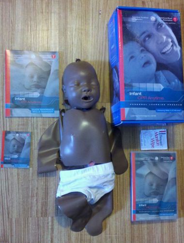 Infant CPR Anytime Personal Learning Program and DVD, Dark Skin