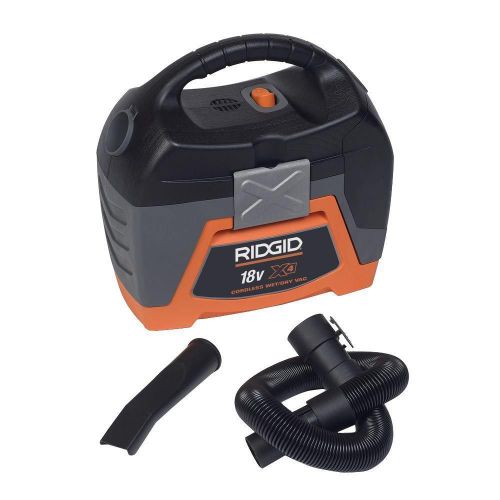 Ridgid WD0318 18v 18 VOLT Cordless Wet Dry Vacuum Cleaner - BRAND NEW !!!