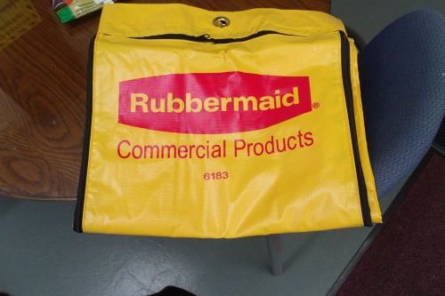 rubbermaid cleaning cart bag