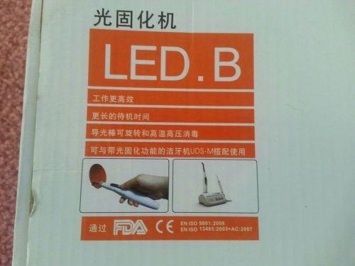 NEW Woodpecker Dental wireless LED Curing Light FDA/CE LED.B Original 100%
