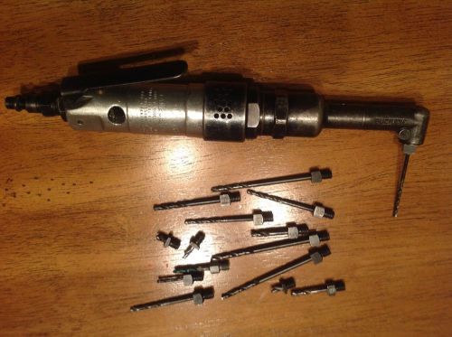 Rockwell 90 Degree Right Angle Air Drill With Drill Bits