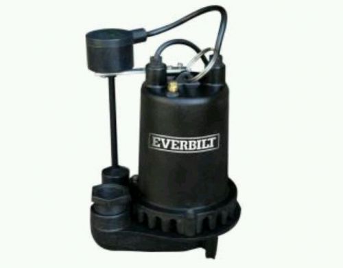 Everbilt 3/4 hp professional sump pump for sale