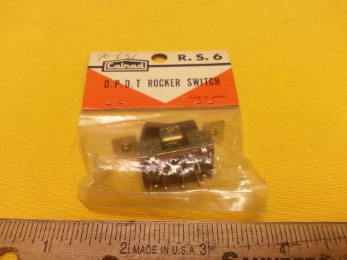 Calrad Rocker Switch DPDT RS6-40-631