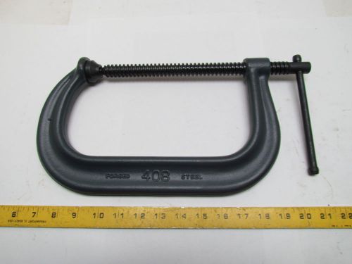 Wilton 408 drop forged steel c-clamp 8&#034;opening 5&#034; throat new for sale
