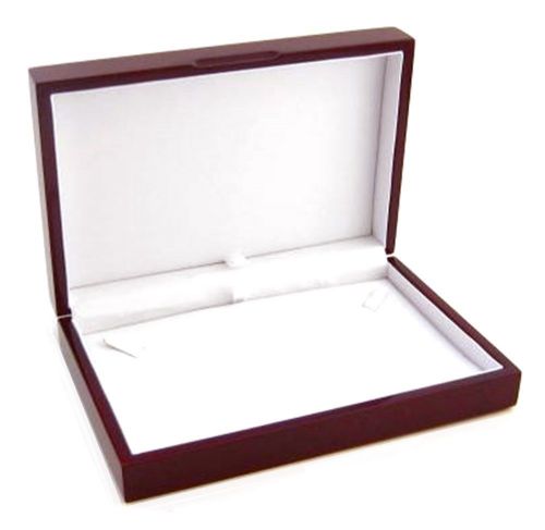 6 Rosewood Small Necklace Pendant or Chain Jewelry Display Gift Boxes