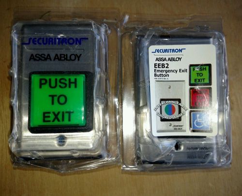 Securitron EEB2 Push to Exit button