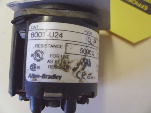 Allen Bradley 800T-U24, Potentiometer, Speed Control, Operator 30mm w/Integral