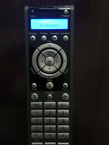 POLYCOM HDX Remote Control For 9000 8000 7002 * VERY Minimal Use.  100% Perfect