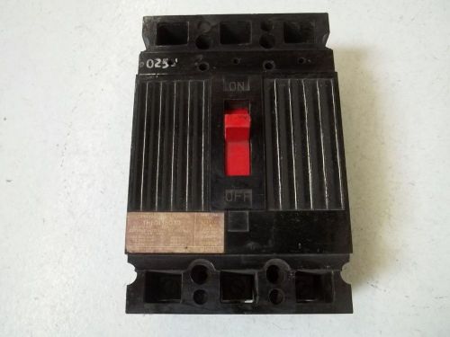 GE THED136030 CIRCUIT BREAKER *USED*