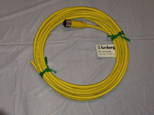 Lumberg RKT 4-633/5M sensor cable cordset