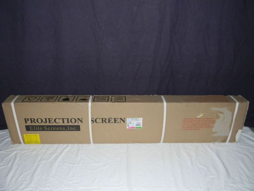 NEW Elite Screens ER110WH1 120&#034; Diag. (16:9) Sable Fixed Frame Projection Screen