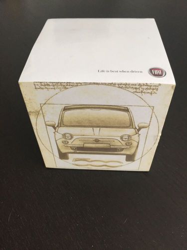 Fiat 500 Cube Note Pad : Promotional