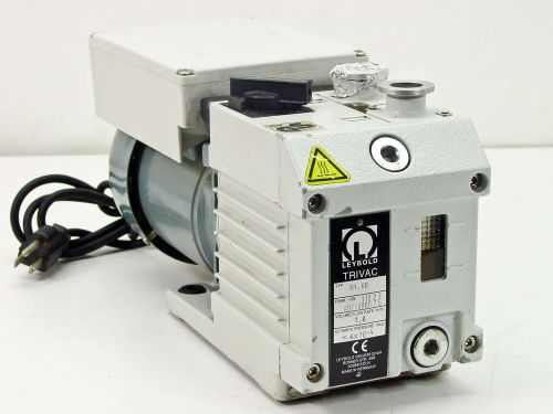 Leybold trivac rotary vane vacuum pump  d1.6b for sale