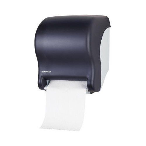 San Jamar Tear-N-Dry Essence Touchless Towel Dispenser in Black Pearl