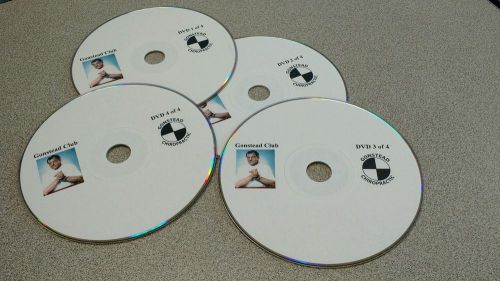 Gonstead Chiropractic DVDs 12+ hrs of videos of the man himself