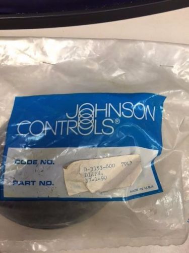 JOHNSON CONTROL D-3153-600 RUBBER DIAPHRAGM