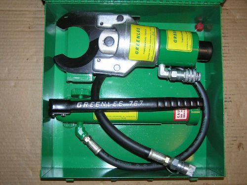 GREENLEE 750 HYDRAULIC CABLE CUTTER WITH PUMP    (NEW)