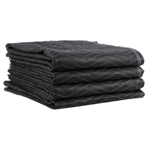 4 Performance Moving Blankets Set of 4 72x80&#034; Heavy Duty Professional