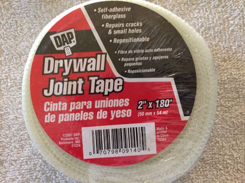 DAP Drywall Joint Tape; 2&#034; x 180&#034;