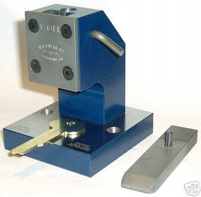 Key Stamping Tools  E6H 3&#034; Evers Steel Stamp Holder  Locksmith Key Marking Tools