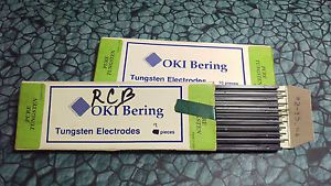 NEW TIG Welding Pure Tungsten Electrodes Green Tips WP 1/16&#034; x 7&#034; | 19 PIECES