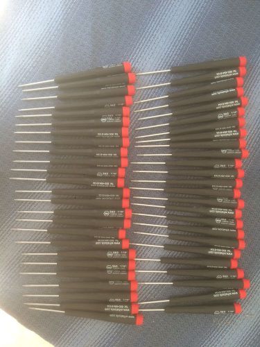 Lot of 50 wiha 1/16&#034; hex drivers for sale