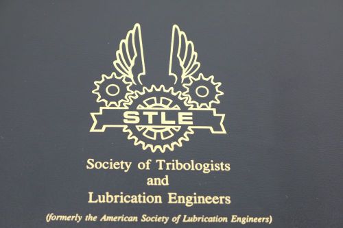 STLE Society of Tribologists and Lubrication Engineers Collectible Heavy Folder