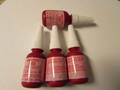 Loctite 545 thread sealant pneumatic fittings, small bottle 10 ml red bottle for sale