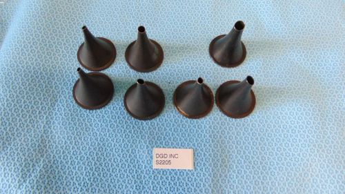 Lot Of 7 Assorted Sizes Ear Speculum Gyrus Acmi &amp; Richards   S2205