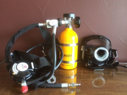 Scott ska pak 2216 breathing air supply with mask for sale