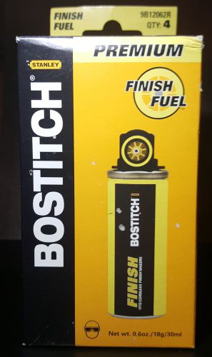 4 Pack STANLEY BOSTITCH 9B12062R Finishing Tool Fuel Cell Canister Yellow NEW