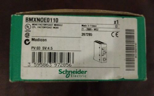 NEW In Box BMXNOE0110 - SCHNEIDER M340  MODULE