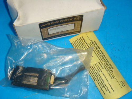 New c.a. norgren nugget 50 directional spool valve mh12bda31m002 h95 new in box for sale