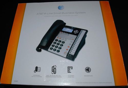 AT&amp;T 4-LINE SMALL BUSSINES SISTEM COMPATIBLE.1040.1070.1080AT&amp;T UNITS ONLY
