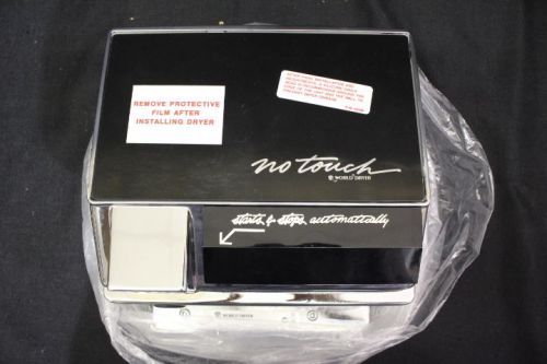 NOS New World Dryer - No Touch NT126 Hand Dryer with Manual 1986 Unused