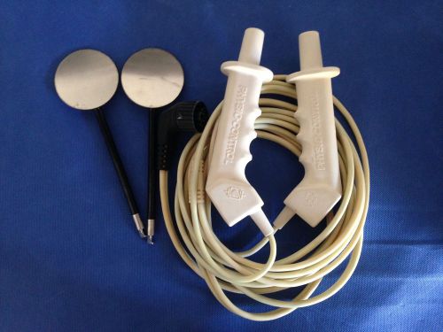 Physio-control medtronic 805249 internal hard paddle set w/ 64mm paddles for sale
