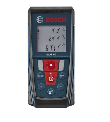 Bosch 165-ft Metric SAE Laser Distance Measurer measure measuring range GLM 50