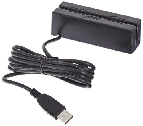 Magtek 21040104 dual track usb hid magnetic stripe reader with 6&#039; cable, 60 in/s for sale