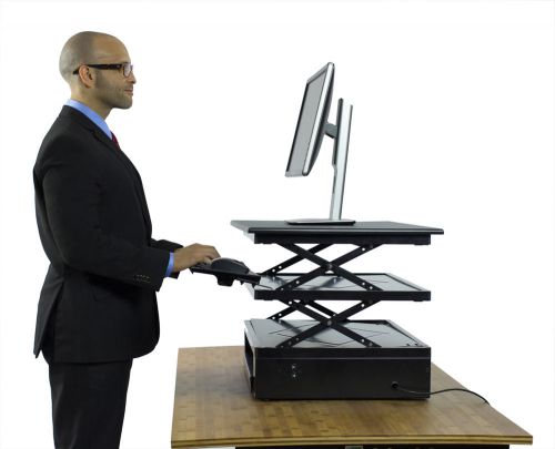 Electric Standing Desk Converter Adjustable Sit Stand Up Varidesk Alternative