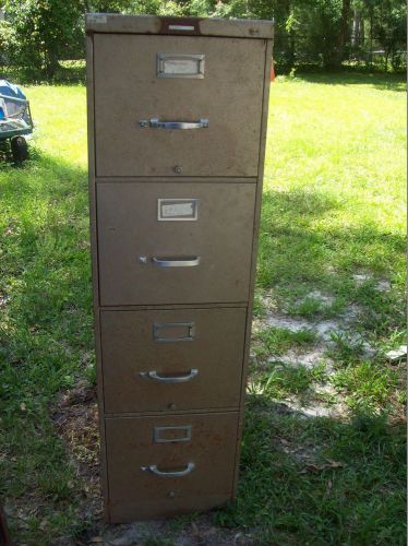 PICKER&#039;S FAIRE! Yard Art Planter, etc.Steelcase file cabinet   pick up only